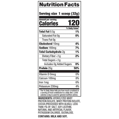 Dymatize ISO100 HYDROLYZED PROTEIN, 20 Servings