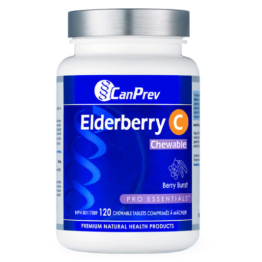 CanPrev Elderberry C Chewable - Berry Burst