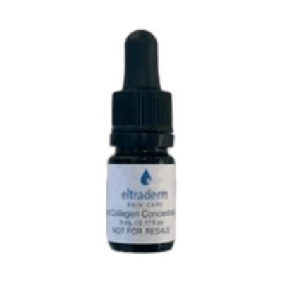 Eltraderm Advanced Collagen Concentrate HA C -ilmainen lahja miniseerumipullo tiputtimella, ihanteellinen hienojen juonteiden ja kypsän ihon hoitoon.