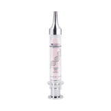 Janssen Epigenetic Serum in syringe-style bottle for face care. Anti-aging treatment with hyaluronic acid and keratin for mature skin.