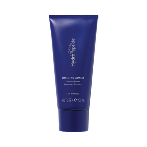HydroPeptide Cleanser - Daily Exfoliating Cleanser in a sleek 200ml blue tube for deep clean and anti-aging skincare routine.