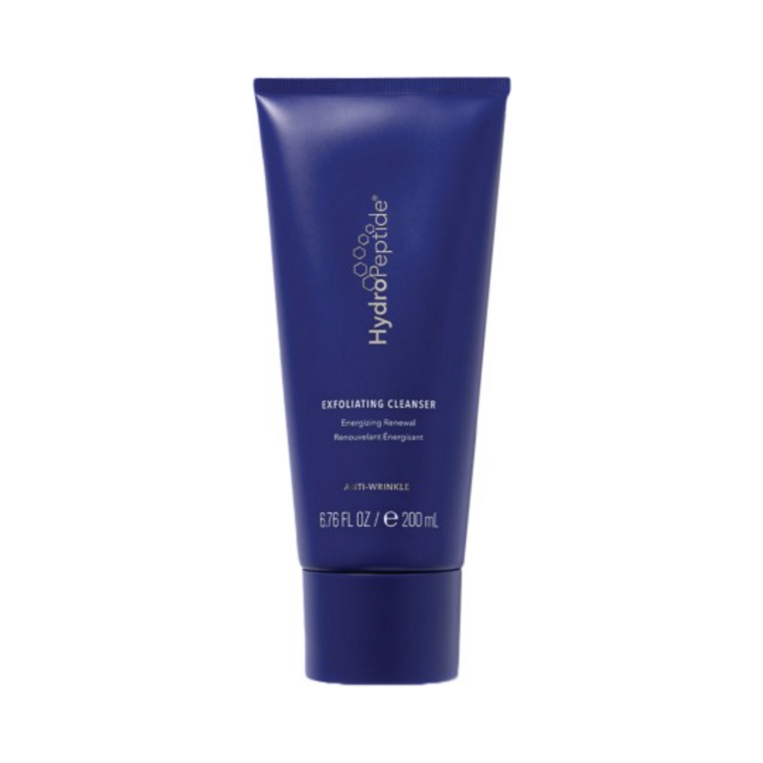 HydroPeptide Cleanser - Daily Exfoliating Cleanser in a 200ml tube, designed for mature skin and dull texture concerns.