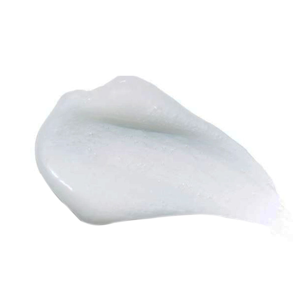 Smooth white formula of HydroPeptide Exfoliating Cleanser enriched with peptides and glycolic acid for skin renewal.