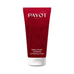 Tubo di gel esfoliante Payot con formula di semi di lampone per uno scrub viso delicato nella cura quotidiana della pelle.