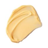 Creamy texture of Skinbetter EyeMax AlphaRet Overnight Cream, showcasing rich formula with AHA, niacinamide, and jojoba for eye treatment.