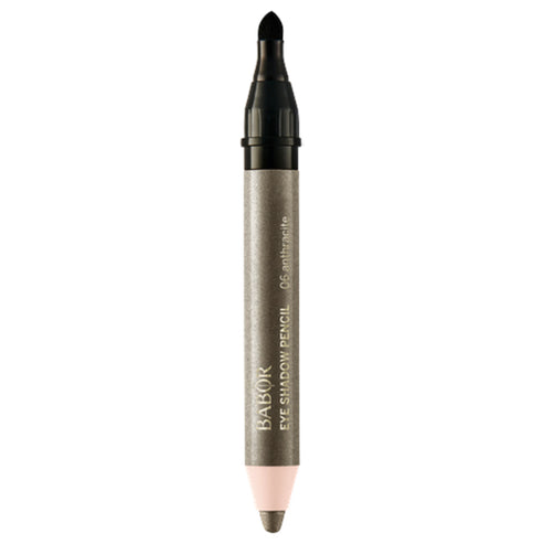 Babor Eye Shadow Pencil 2g in 06 Anthracite with shimmer finish. Long-lasting pencil ideal for defining and enhancing eye contours.