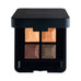 Babor Eye Shadow Quattro 01 - Nudes palette with golden, bronze, and deep brown hues, 4g/0.14 oz ideal for warm-toned eye makeup.