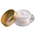 Frasco abierto de Guinot Eye Summum Balm - Cuidado antienvejecimiento, que muestra una textura cremosa para un tratamiento específico del contorno de ojos en la rutina de cuidado de la piel.