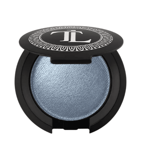 T LeClerc Eye Shadow 2.5g in deep plum shade with adjustable intensity, in a stylish black compact for eye makeup.