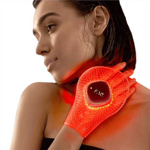 FOREO FAQ 221 Silicone Anti-Aging LED + Near-Infrared Hand Mask