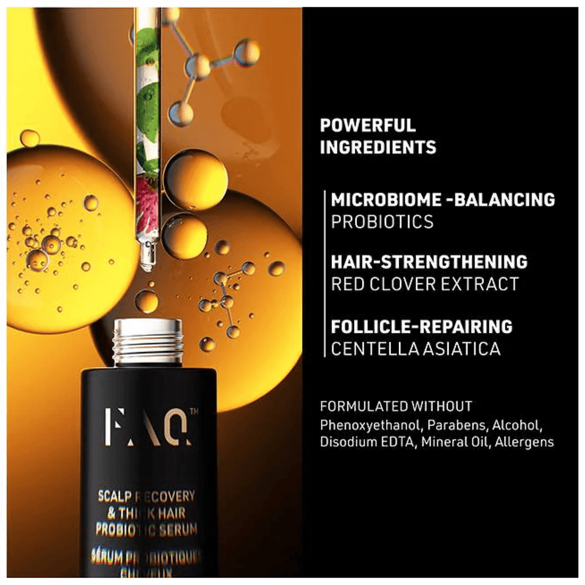 FOREO FAQ Scalp Recovery & Thick Hair Probiotic Serum