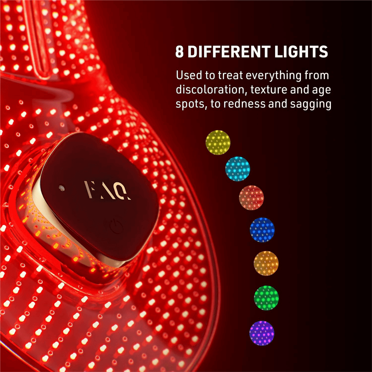 FOREO FAQ 211 Red Light Neck & Décolleté Mask