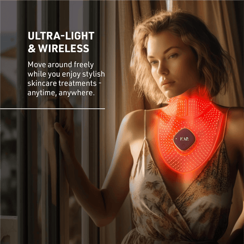 FOREO FAQ 211 Red Light Neck & Décolleté Mask