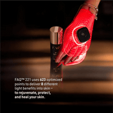 FOREO FAQ 221 Silicone Anti-Aging LED + Near-Infrared Hand Mask