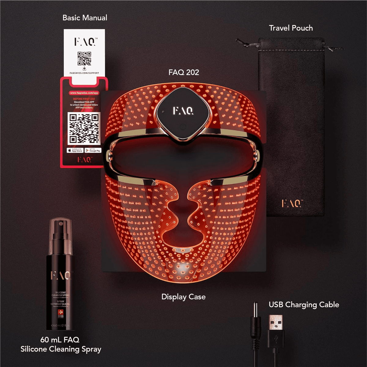 FOREO FAQ 202 Anti-Aging Silicone LED Mask