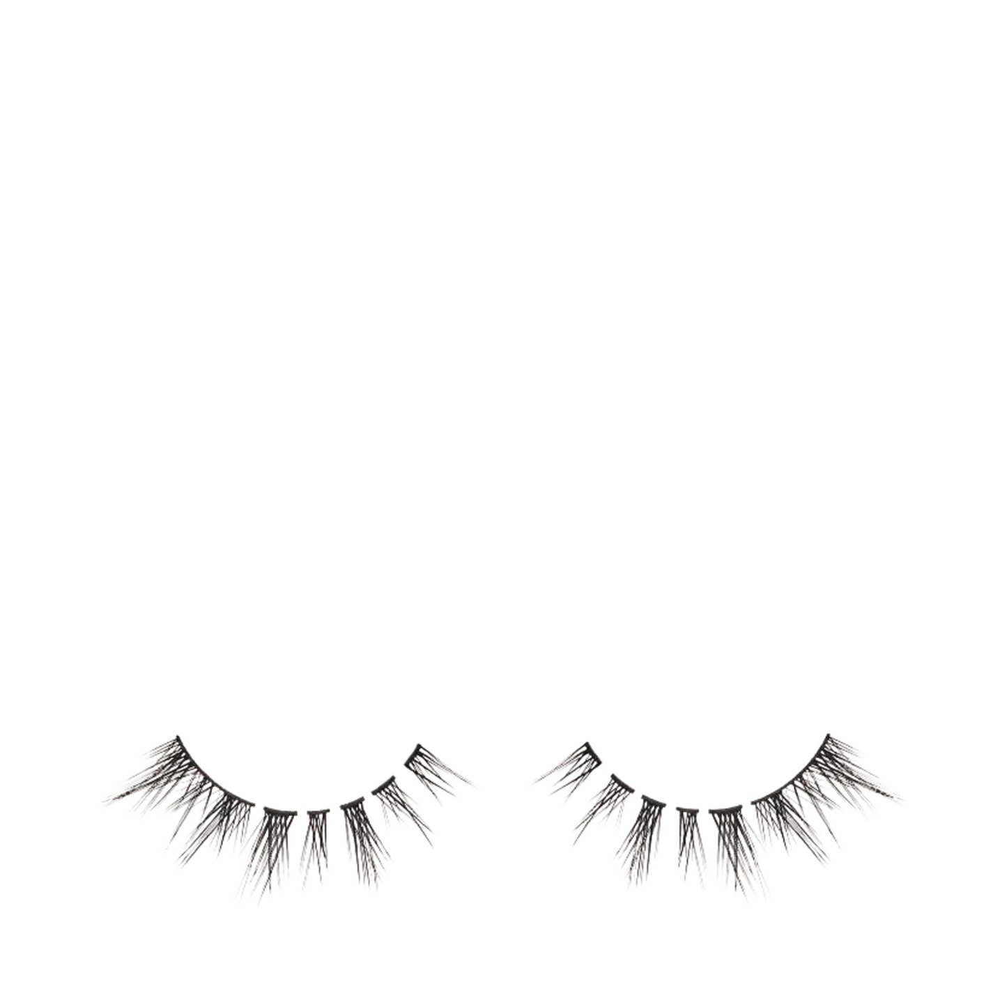 LoveSeen Fake Eyelash - Inez features wispy, voluminous lashes for a dramatic eye look. Ideal for glam makeup in the false eyelashes category.