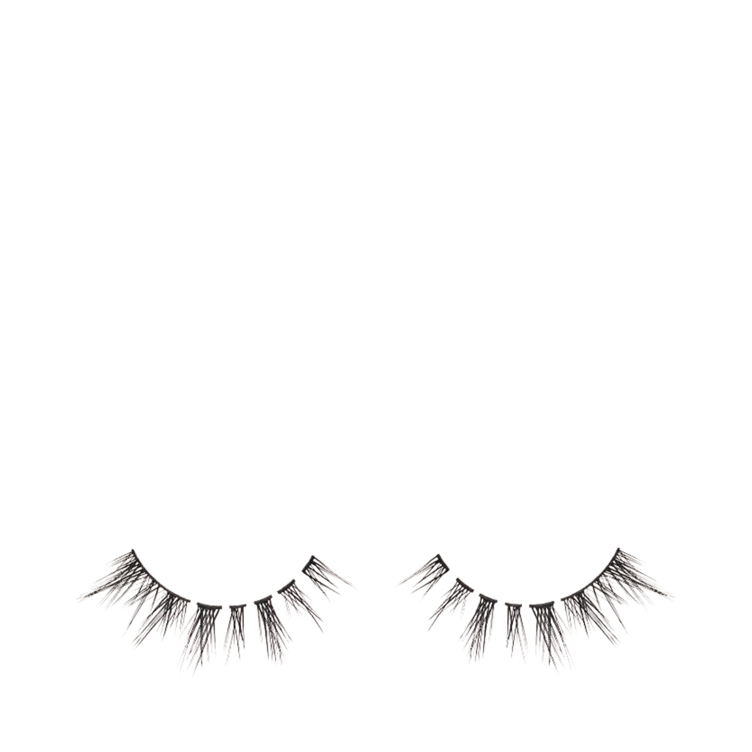 LoveSeen Fake Eyelash - Inez features wispy, voluminous lashes for a dramatic eye look. Ideal for glam makeup in the false eyelashes category.