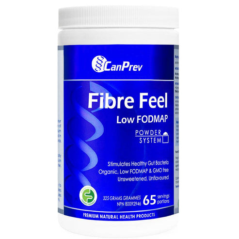 CanPrev Fibre Gut Health - Promote Gut Health | Clinically Studied superfood supplement for digestion support. Low FODMAP, organic, and unflavored.