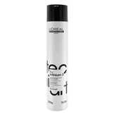 L'oreal Medium Hold Hair Spray - Infinium 3 in a sleek white 289g bottle. Ideal for anti-frizz styling with natural shine and flexible hold.