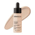 Dermablend Flawless Creator Foundation 30 ml i ljus beige nyans med droppflaska och swatch, idealisk för heltäckande ansiktsmakeup.