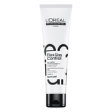 L'oreal Professional Liss Control for Smooth Finish hair styling gel crème in white tube packaging, ideal for frizz control and sleek styling.