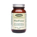 Flora FloraVision 350 mg مكمل عشبي في وعاء زجاجي كهرماني، يدعم صحة العين ويساعد في علاج اعتلال الشبكية السكري وارتفاع ضغط الدم.