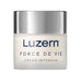 Luzern Force De Vie Creme: crema facial rica en humedad intensiva en un recipiente de vidrio esmerilado diseñado para nutrir profundamente la piel.