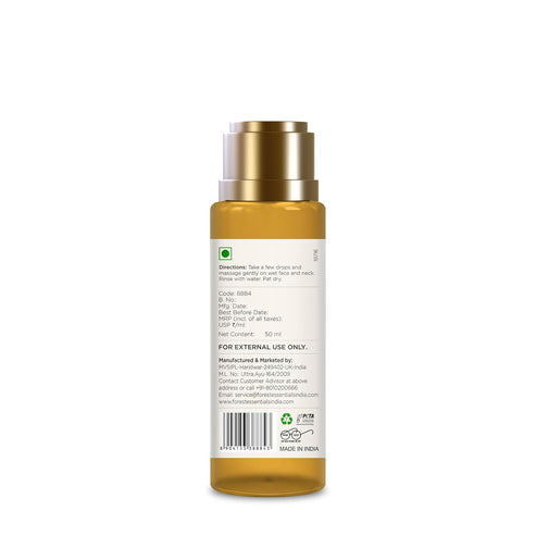 Forest Essentials Ayurvedic Purifying Face Wash Honey, Lemon & Rosewater| For Normal to Dry Skin