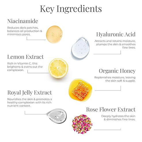 Forest Essentials Ayurvedic Purifying Face Wash Honey, Lemon & Rosewater| For Normal to Dry Skin