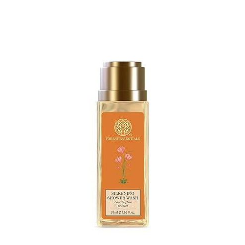 Forest Essentials Silkening Shower Wash Lime Saffron Oudh