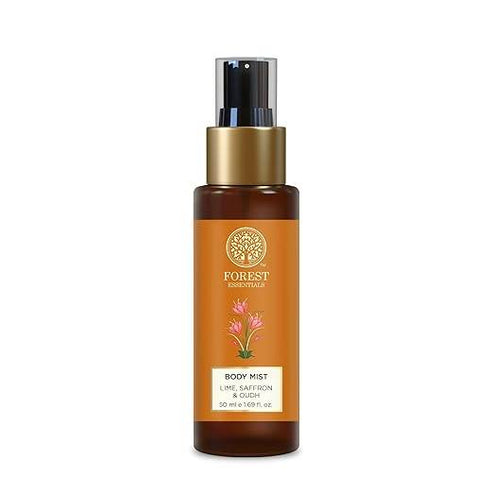 Forest Essentials Fragrant Body Mist Lime Saffron Oudh