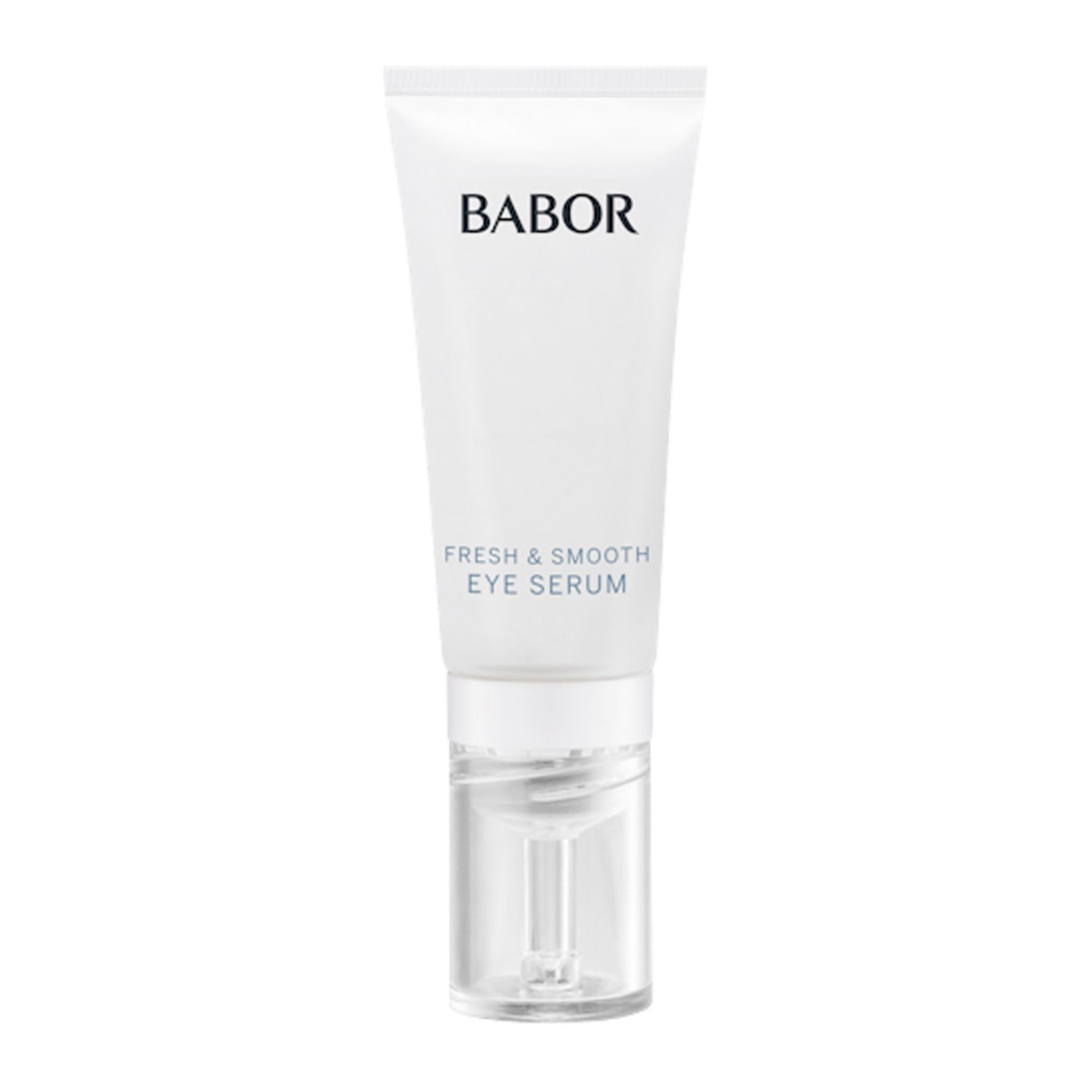 Babor Fresh and Smooth Eye Serum for youthful, refreshed eyes. Premium skincare for reducing puffiness and fine lines around the eyes.