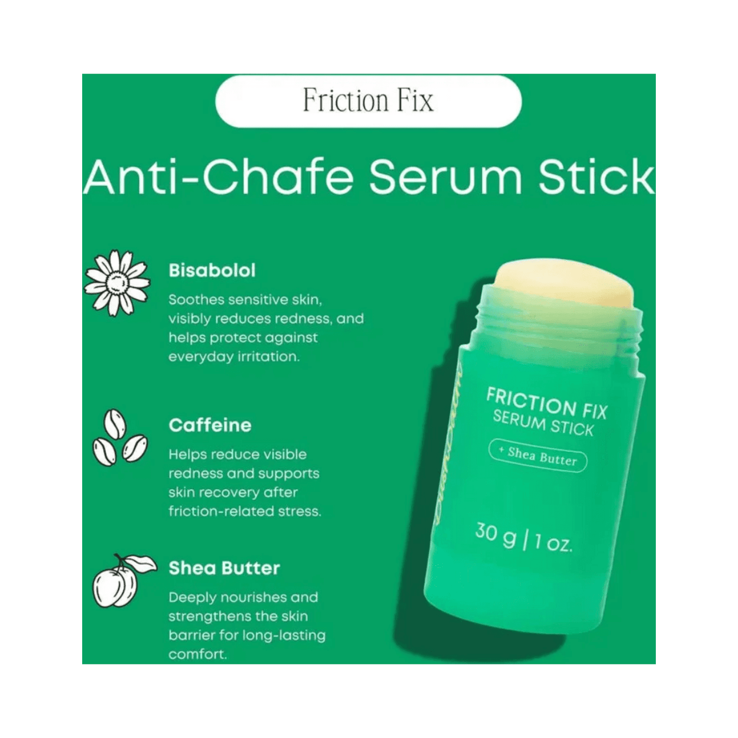 Bushbalm Friction Fix Serum Stick