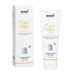 Gehwol Soft Feet Cream in white tube and box packaging, enriched with hyaluron, milk, and honey. Perfect for daily foot and leg care.