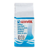 Gehwol Foot Bath in blue packaging for foot care. Ideal for relieving soreness and refreshing feet in personal bath & body routines.