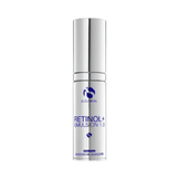 iS Clinical Retinol+ Emulsion 1.0 Face Serum & Treatment, advanced skincare formula for face and neck, boosts skin renewal and hydration.