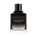 Elegant Givenchy Gentleman Men Fragrance in a gradient black bottle, offering a bold blend of iris and burning woods.