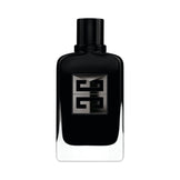 Givenchy Gentleman Society Extreme men's fragrance in a sleek black bottle with metallic logo. A bold floral woody scent for modern elegance.