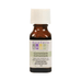 Aura Cacia Geranium Essential Oil 15ml, 100 % ren blomsterolje for følelsesmessig balanse og hudpleie, perfekt for hjemmearomaterapirutiner.