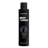 La Biosthetique Glam Colour Icy Crystal .07 .LV Colouring Shampoo for blonde hair in 250ml black bottle. Enhances cool tones and neutralizes brassiness.