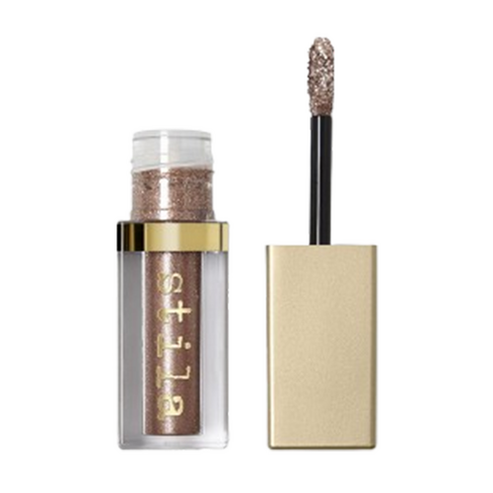 Stila Glisten Glow Eye Shadow - Liquid Eye Shadow 4 ml in silver glitter, ideal for festive and high-impact eye looks.