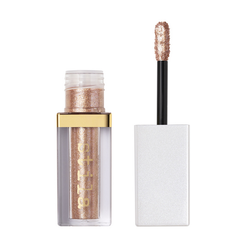 Stila Glisten Glow Eye Shadow - Liquid Eye Shadow 4 ml in champagne gold, delivers luminous shine for glamorous eye makeup.