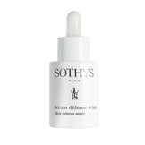 Glow Defense Serum by Sothys with ginseng, designed to protect and revitalize facial skin. High-performance treatment in luxury skincare category.