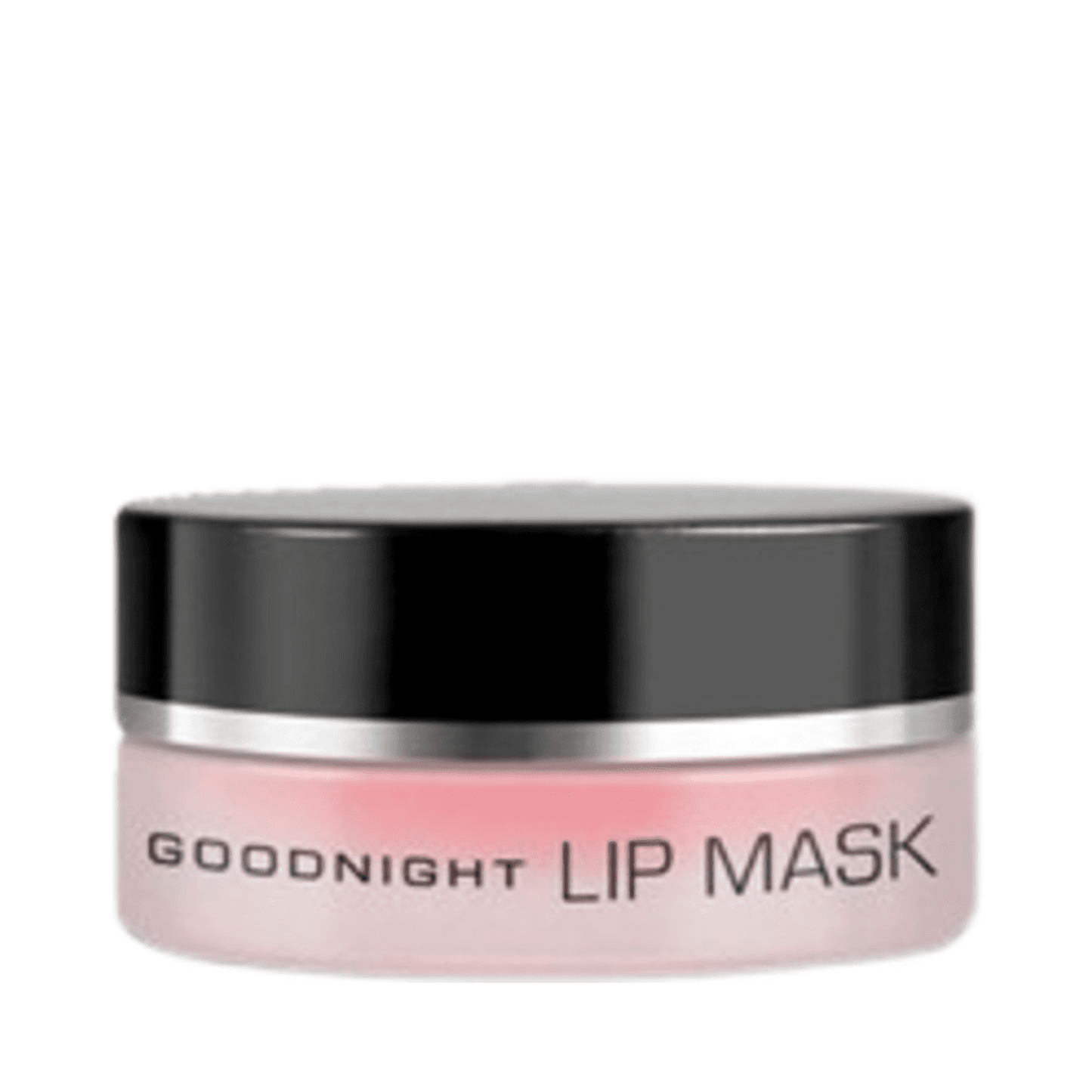 Janssen Cosmetics Lip Mask in a sleek pink jar with black lid, ideal for overnight hydration and lip care treatment.