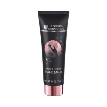 Janssen Cosmetics Hand Mask - Overnight Hand Mask in 75ml tube for nourishing and softening hands with biotin and vitamin A.