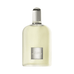 Cumhrán na bhfear Tom Ford Grey Vetiver Eau De Parfum i mbotella galánta soiléir, atá oiriúnach le haghaidh boladh scagtha le toin citris, adhmaid agus spíosraí.