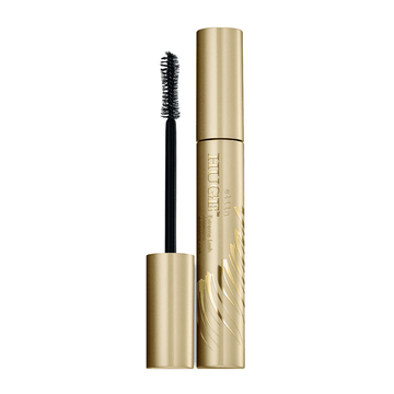 Stila Extreme Lash Mascara in gold tube with curved brush for voluminous, long-lasting lashes. Ideal for dramatic eye makeup looks.