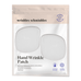Arrugas schminkles parches de mano