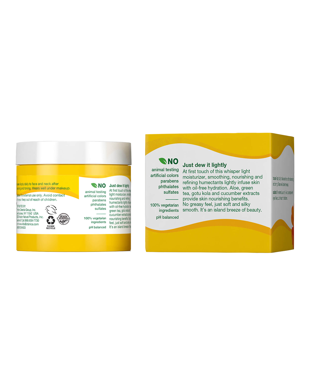 ALBA BOTANICA Aloe & Green Tea Face Moisturizer