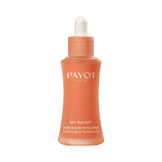 Payot Radiance Oil - Healthy Glow Oil in a vibrant orange bottle with dropper, designed to restore glow and moisture to dull, tired skin.